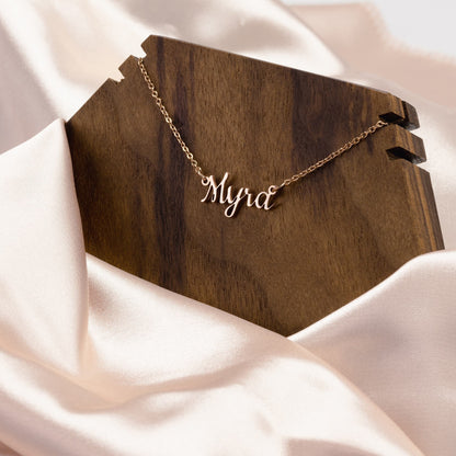 Personalized Gold Necklace