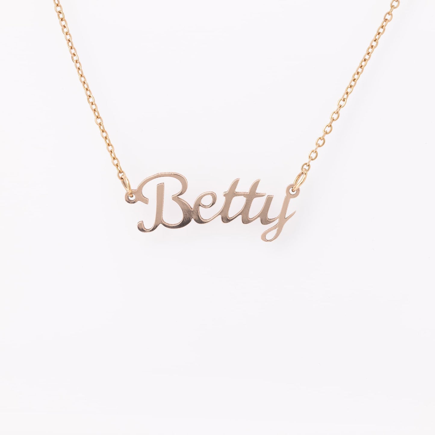 Personalized Gold Necklace